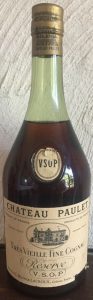 Reserve VSOP, très vieille fine cognac'; oval shoulder label; 70cl