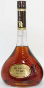 VSOP 70cl (not stated) old style bottle, with a see through sticker on the neck