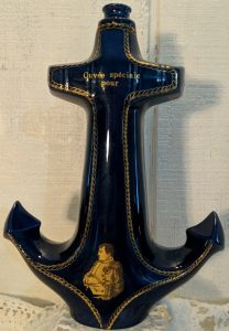 Personalized blue anchor (Jacques Jugeat)
