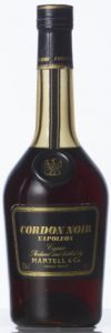 Cognac is in much smaller letters; 70cl and 40° stated