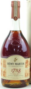 70cle, different shape of label; 'cognac de tradition'