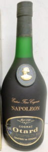 0,70l and 40%vol stated; no emblem above 'cognac' but 'established 1795';