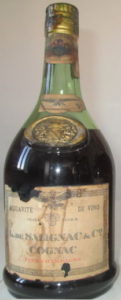 Fine champagne, neck label not legible, possibly states 75 years old