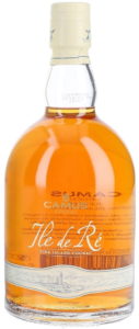 The text below 'fine island cognac' has been moved to the back; 70cl stated on the back