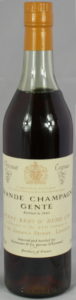 Grande Champagne Genté, bottled 1985 for Berry Brothers & Rudd (single vineyard Genté)