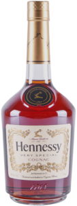 750ml stated; below Jas. Hennessy & Co: Produced and Bottled in Cognac, France