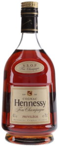 VSOP Fine Champagne on the shoulder label; red and gold emblem on main label; e70cl