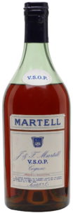 With additional text in red below 'cognac': reservé a l'exportation
