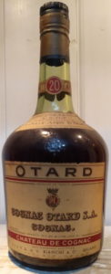 73cl vingt ans fine champagne VSOP, with an embossed emblem on the shoulder, Italian import by Bianchi, Milano (1950s)