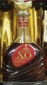 XO, old réserve, red label; with 0,7L indicated