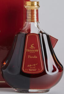 'Paradis rare cognac' on the neck; Duty Free, 40%vol and 70cl stated without the 'e' sign (1990s)