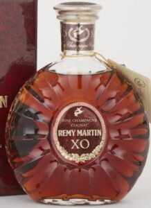 XO fine champagne; said to be 750ml on auction