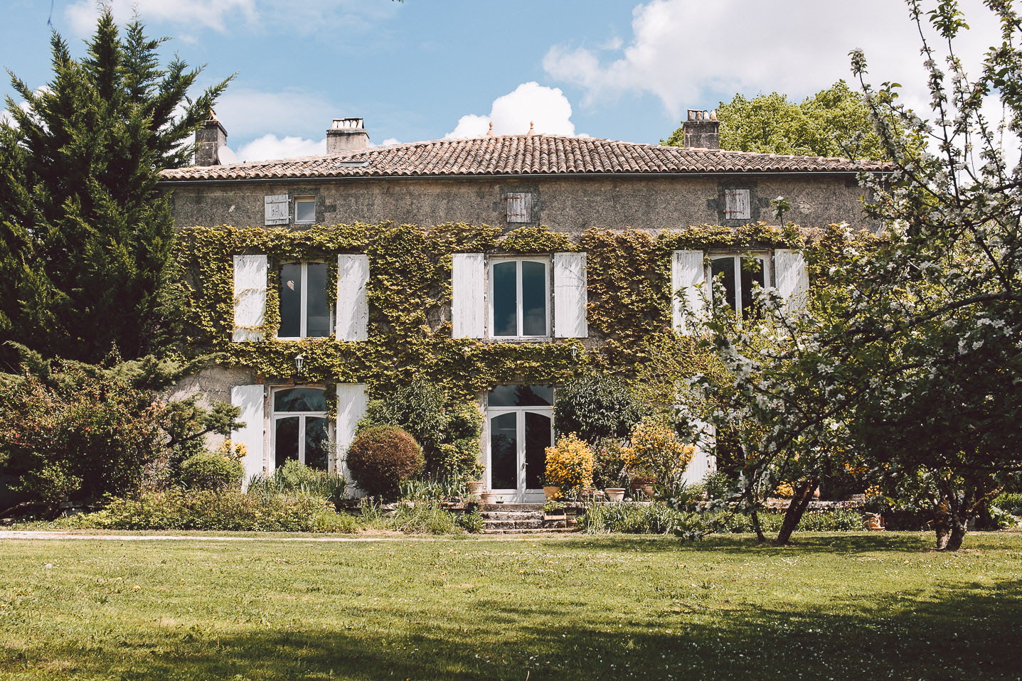 C' COMME A LA MAISON - Plateau rond - champagne