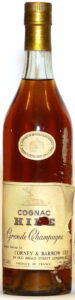 24 FL OZS Grande Champagne, bottled for Corney & Barrow Ltd, London (1960-70s) 