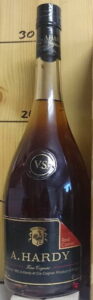 0,70l e stated; Red Corner and VS; clear glass; fine cognac in small print