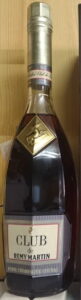 Remy Martin in Roman (upright) letters and put below 'CLUB' and a centaur above 'CLUB'; no content stated (on the box: 70cl)