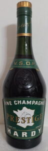 VSOP fine champagne, Prestige stated on the label (1960s)