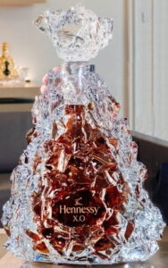 Celebrating 150 years XO, 6L bottle by Frank Gehry 2021