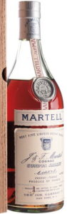 Very Fine liqueur cognac brandy; capped cork, no riveting; content not stated, 80 proof; US import by Garneau (post 1969) 