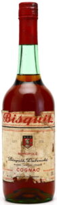 0,70L, different shape of the bottle. Ricard stated in the Address line above 'Cognac'. (after 1965)
