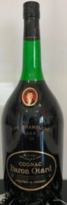 1.5L VSOP; with date of establishment above cognac and 1.50L stated on the left side