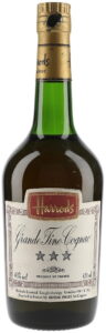 Three stars, Grande fine cognac, 'Harrods'; 681ml (1980s)