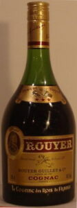 70cl Brevet Royal with 3 stars, with a red band around the base of the capsule, screw cap