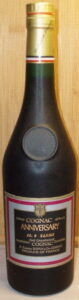 Anniversary, personalized bottle, 700ml, Tanigi (1990s)