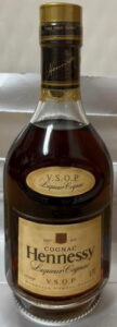 Liqueur cognac with HKDNP stated, 0.70L; Japanese import; back side is different