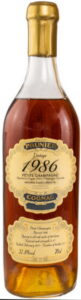 1986 Vintage petite champagne 51.8%, bottled 2017; bronze coloured capsule (2017)