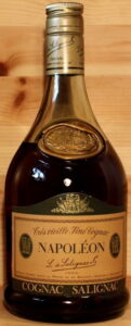70cl, not indicated; 'Cognac Salignac' on the lower edge of the label; Französisches Erzeugnis (1985)