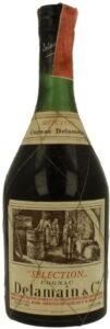 Sélection with 'cognac' printed in between Sélection and Delamain; 75cl (Est. 1960s)
