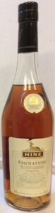 70cle petite champagne; slender bottle shape, text in English; Dutch import