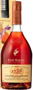 70cle and 40%alc/vol indicated with in between: Appellation cognac fine champa9ne controlée (2022 bottle)