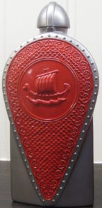 Viking with shield, 70cl, red and grey (ca. 1998)