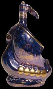 Blue Rose Metallique; the ship changes colour under strong and weak light from calm mottled blue to dark purple (1989) 