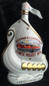 Cometa project with Nexans Skagerrat, a Norwegian ship (2010)