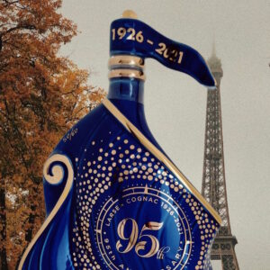 95th anniversary of the Larsen brand (not seen a photo of a whole bottle); 2021