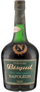 No content or abv stated (70cl); with 'cognac' printed above 'Bisquit'