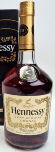 To celebrate Hennessy's 250th anniversary, 700ml, an additional line of text below product of France; Australian (2015)