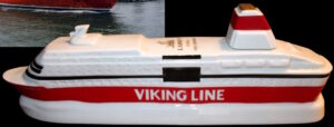 Porcelaine Viking Line, Cinderella, 50cl Artoria Limoges (1989)