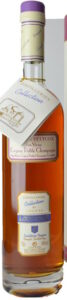 Royer collection distillerie De L´Ecole, petite champagne; with a 'green point' symbol between the content and ABV