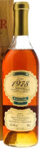 1978 Borderies, 52.8%, bottled in 2016; gold capsule
