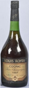 VSOP, no content or ABV indicated on the front