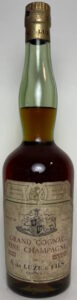 Fine champagne; 24 FL OZS; 70 proof and 40° indicated (1960s)