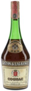 75CL, brown shoulder label with the Royal appointment printed and brown border around label; Italian import (1970s)