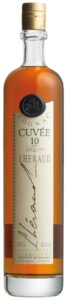 Cuvée 10 with a black and gold embleme, 0,70L indicated