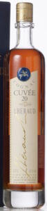 Cuvée 20 with a blue and gold embleme, 0,70L indicated
