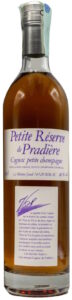 Petite Réserve de Pradière, VS, with a paper duty seal