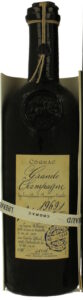 1969 grande champagne, bottled 2010
